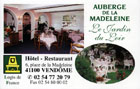 The auberge at Vendome was a really nice place to stop and I had little doubt that we would be back for more....