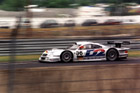 The two Mercedes CLK-LM's looked as though they meant business.  This one, the 36 car, was crewed by Jean-Marc Gounon, Christophe Bouchut and Ricardo Zonta and Bouchut qualified it 3rd in 3m36.901s.