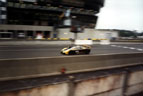 My favourite Harrods McLaren was still running well in the lead, Andy Wallace able to hold off the charging J.J. Lehto before gear selection problems signalled the end of Derek Bell's chances of a record-equalling 6th win