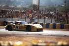 A rather rare shot (for me) of the 81 Marcos, driven by Euser, Dro and Erdos. Despite leading GT2 early on, the Marcos was soon a casualty, the engine giving up the ghost after just 40 laps.
