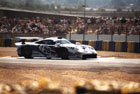 Wasn't there something rather intimidating about the look of those Porsche GT1's? The McLaren F1's certainly found them intimidating! Here is the 26 car of Dalmas, Wendlinger and Goodyear.