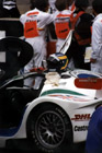 "Now, where on earth did I leave that helmet?"  Thus might David Brabham have said before getting into his Panoz for Don "Paperbag's" first attempt at winning the great race.