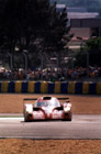 The 27 Toyota of Ukyo Katayama, Toshio Suzuki and Keiichi Tsuchiya was already suffering, having lost over an hour with Toyota's Achille's heel, gearbox problems, which dropped it to 19th.