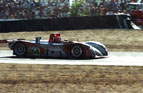 The Johansson Matthews Racing Reynard 2KQ of Johansson, Matthews and Smith.  Guy Smith is at the wheel here.