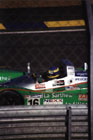 Sebastien Bourdais is at the wheel of the Pescarolo Courage here. Sebastien is the son of 5-times Le Mans competitor, Patrick Bourdais.
