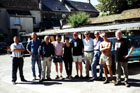 Time for a team picture at Le Grand Lucé!