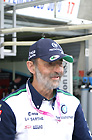 The great Henri Pescarolo happened to be wandering the pitlane - a change in engines having signalled an upturn in form for his very good looking cars....