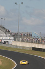 It could almost be the mid-80s again.....Nigel James in the glorious New Man Porsche 962C.