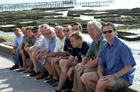 Yes, the obligatory team photo (only yours truly missing, of course).  L-R - Ian, David, Mike, Jeff, Dave, Richard, Howard, Martyn, Robert, Chris and John.  