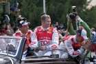 Rinaldo Capello, Tom Kristensen and Allan McNish