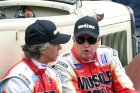 Jan Lammers in conversation with team-mate Greg Pickett