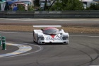 In the familiar Kenwood colours (and the equally familiar #10) is the 1987 Kremer Porsche 962 of Simon Wright