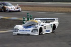 One of the true highlights of the Group C race was hearing that wailing rotary engine again!  the #203 Mazdaspeed Mazda from 1986 in the hands of Jim Loftis