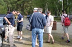 Several of the Tourists displaying dubious sartorial taste in their choice of shorts for the day......