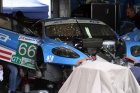 The #66 JetAlliance ('Team Chandelier') Aston Martin of Lichtner-Hoyer, Gruber and Muller.  Qualified 34th.