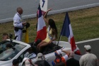 Even Miss France 2009 got in on the action.....!!