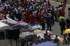 Picking a car at random from this shot, the highly-fancied blue Team Felbermayr Porsche #77 of Lieb, Lietz and Henzler.  Qualified 39th