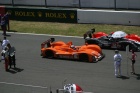 Richard Dean, technical director of Ginetta Cars, brings the #6 LNT Ginetta to the grid.