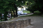 James knew the best place to park - even if it did mean some early morning exercise going up the steps into the old town.....