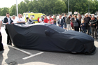 The livery of the JMW Motorsport Aston #92 would be unveiled this morning - it was the result of a competition....