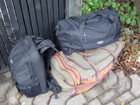 So, the first shot in my 2011 story is of my bags sitting waiting with me for James at the ferry terminal - exciting stuff!  